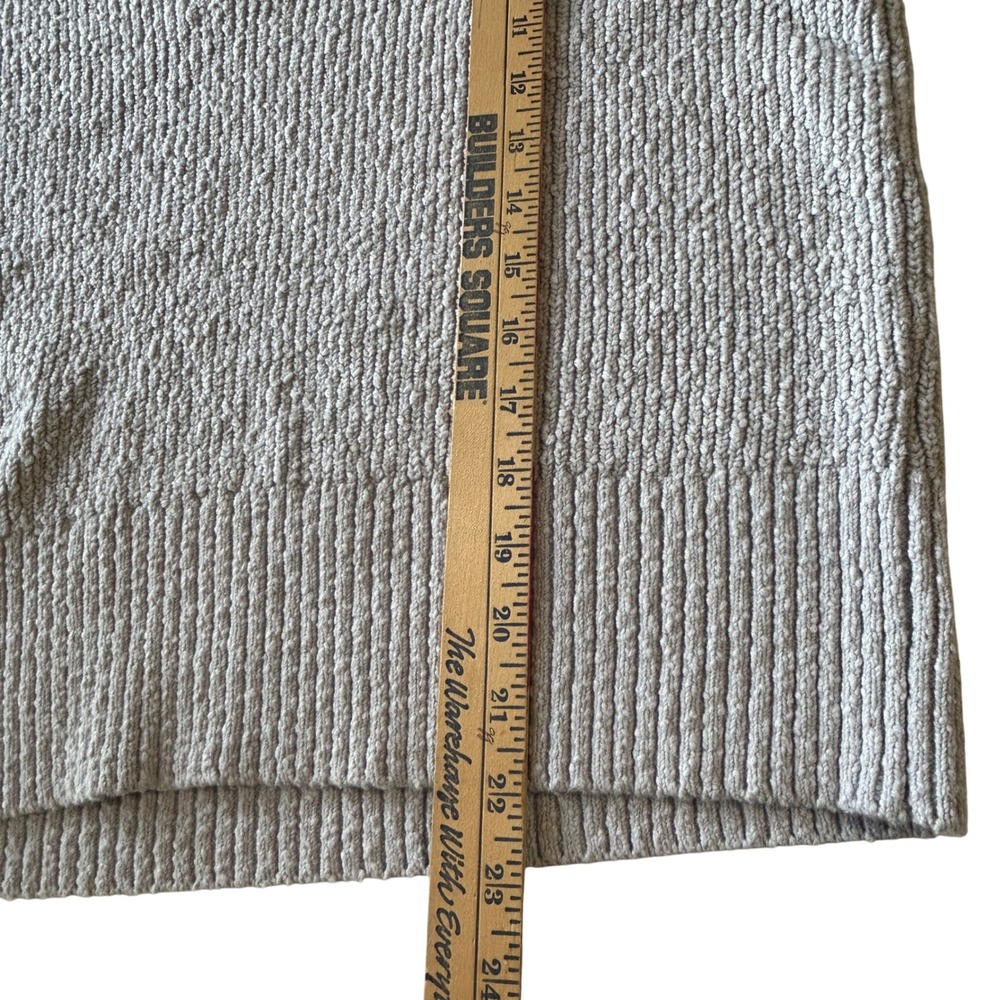 Free People Beach Gray V-Neck Ribbed Knit Sweater Vest Size M OB1734754‎ - Picture 5 of 6